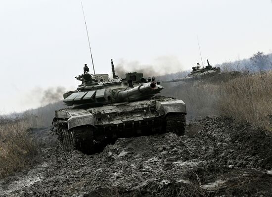 Russia Defence Tank Crews Training