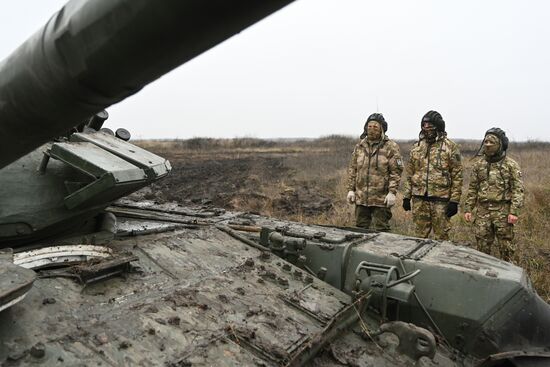 Russia Defence Tank Crews Training