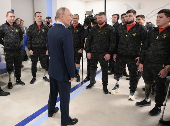 Russia Putin Traumatology Center