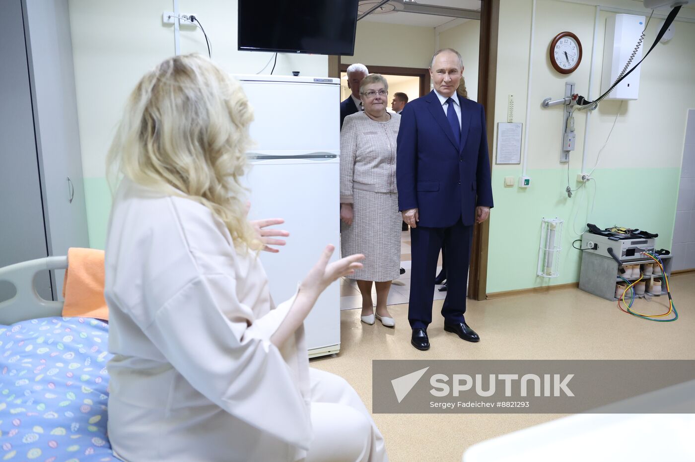 Russia Putin Medical Rehabilitation Center