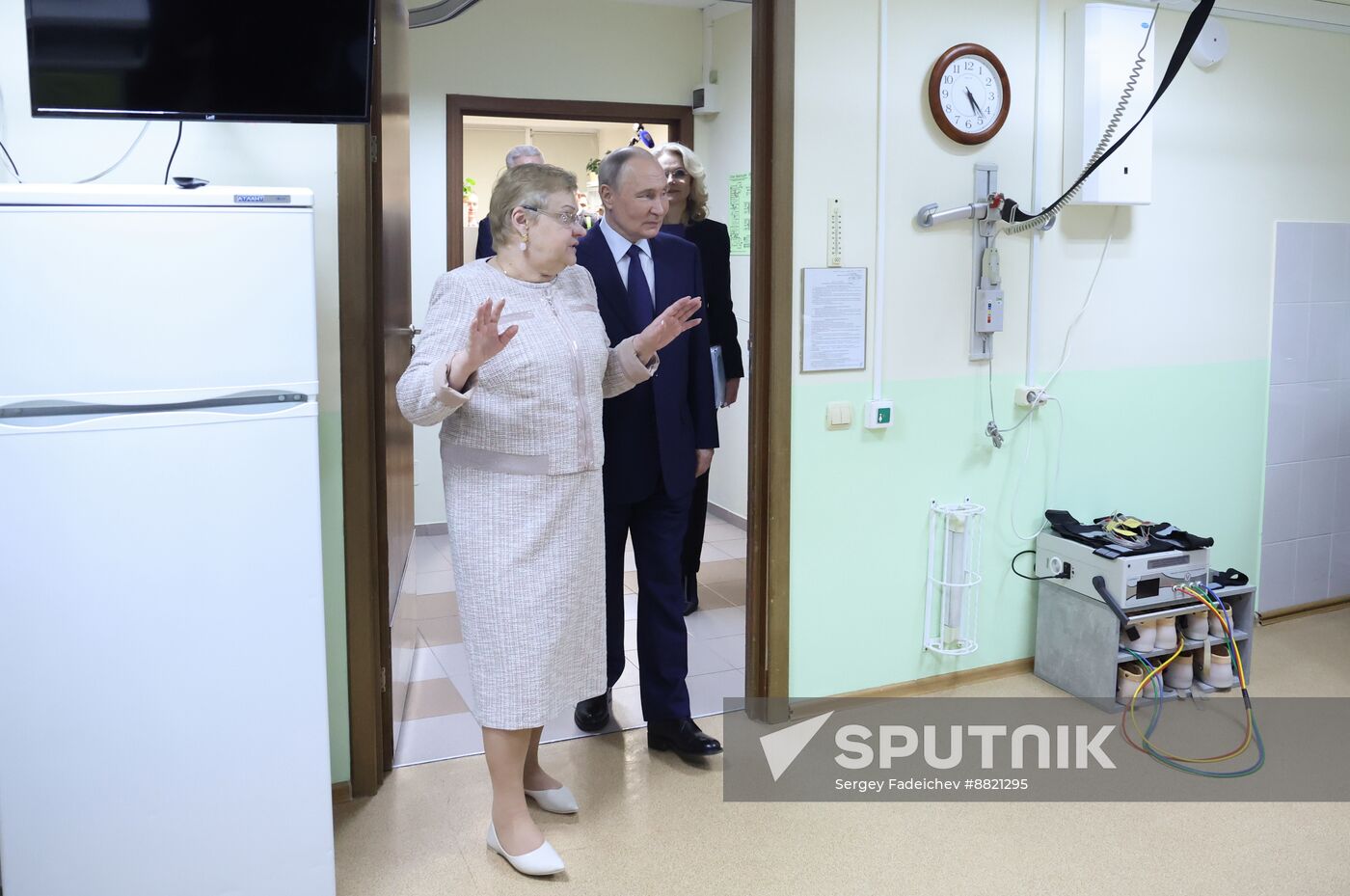 Russia Putin Medical Rehabilitation Center