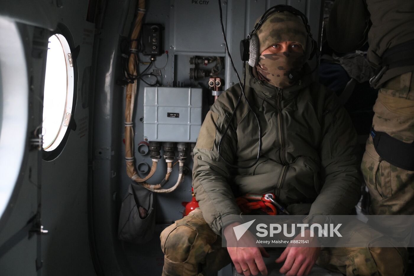 Russia National Guard Airborne Training