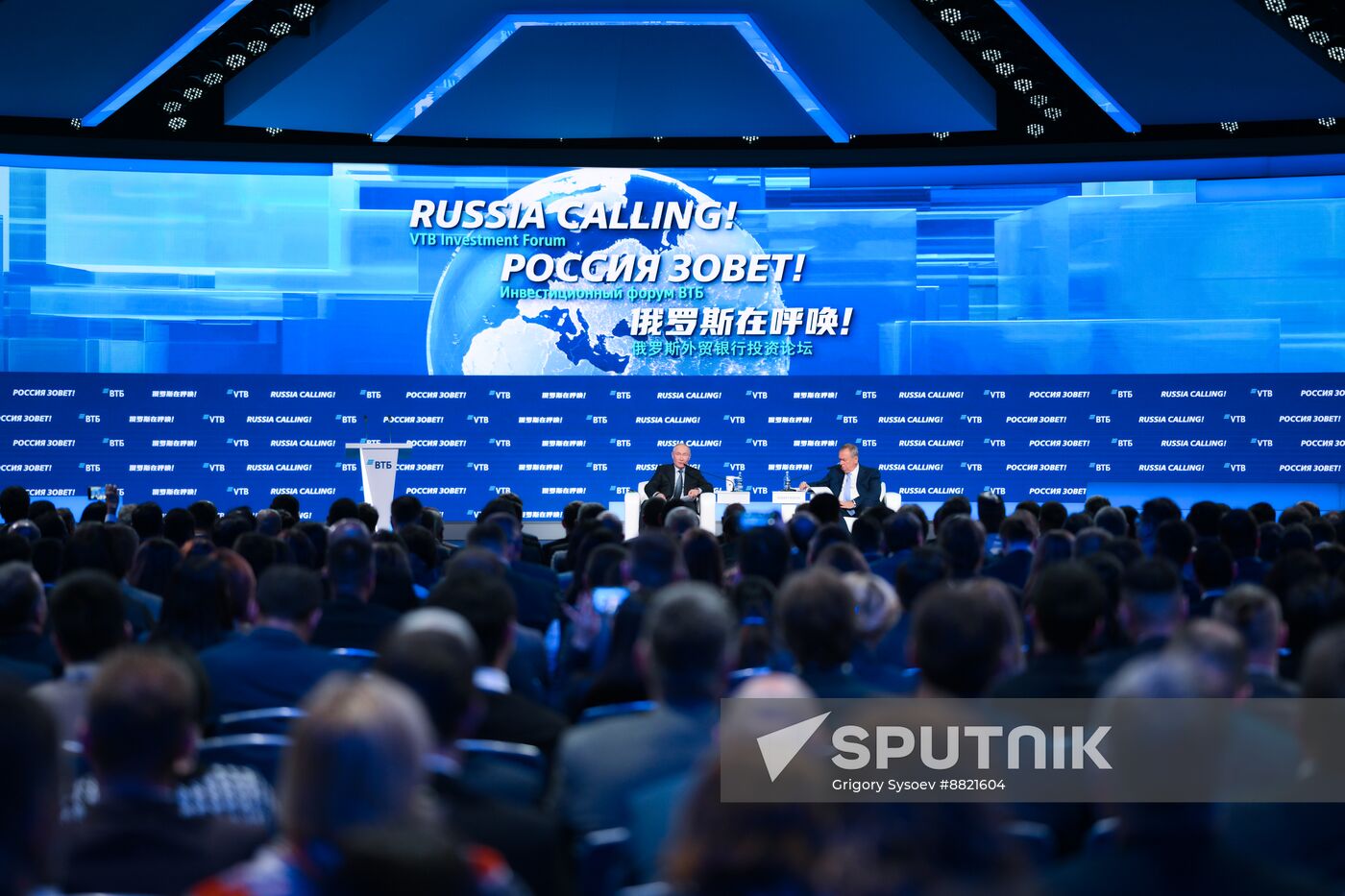 Russia Putin VTB Investment Forum