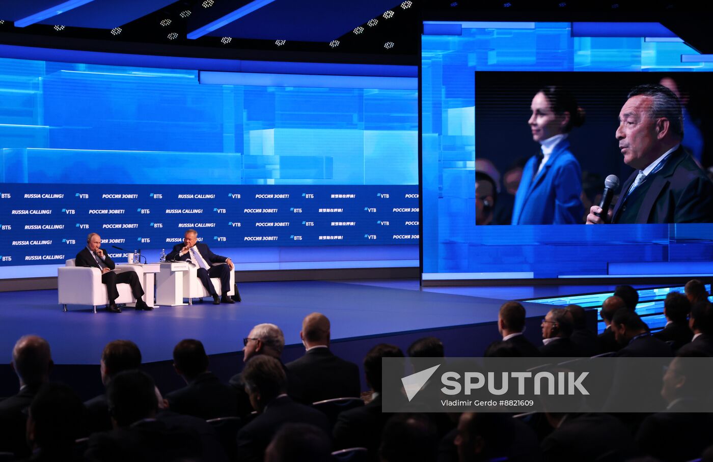 Russia Putin VTB Investment Forum