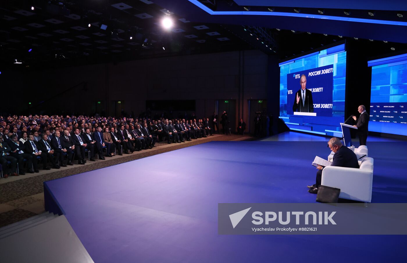 Russia Putin VTB Investment Forum