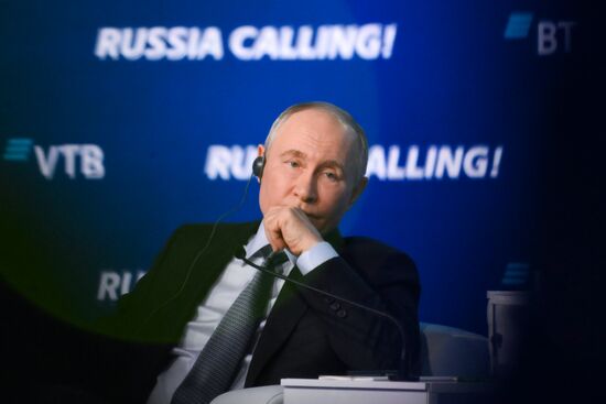 Russia Putin VTB Investment Forum