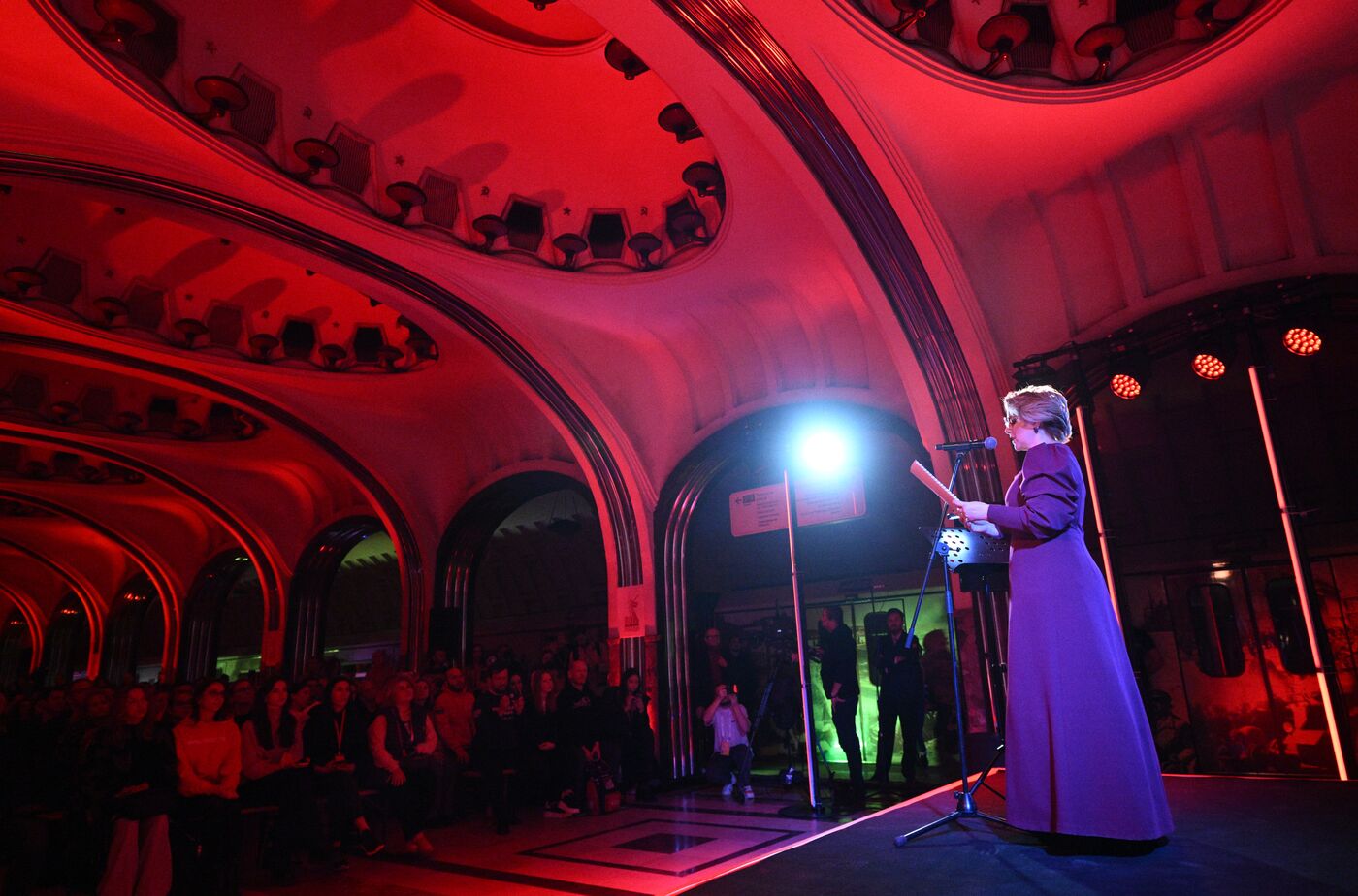 Victory Readings at Mayakovskaya Metro station