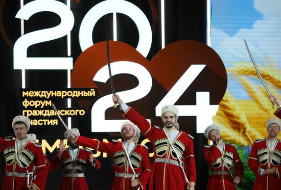 Russia Putin Civic Participation Forum