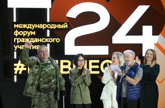 Russia Putin Civic Participation Forum