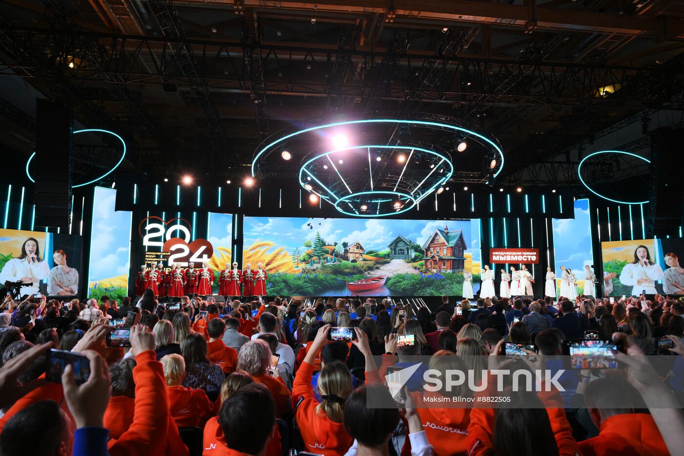 Russia Putin Civic Participation Forum