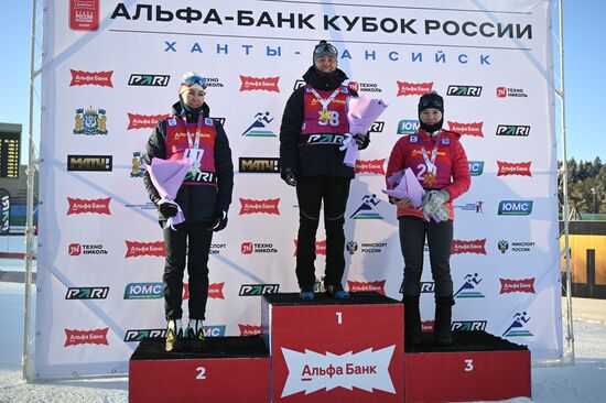 Russia Biathlon Cup Women Sprint