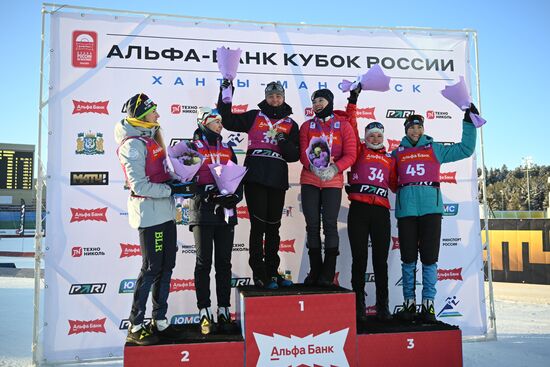 Russia Biathlon Cup Women Sprint