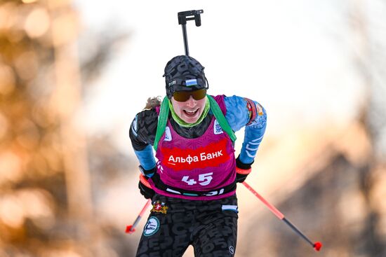 Russia Biathlon Cup Women Sprint