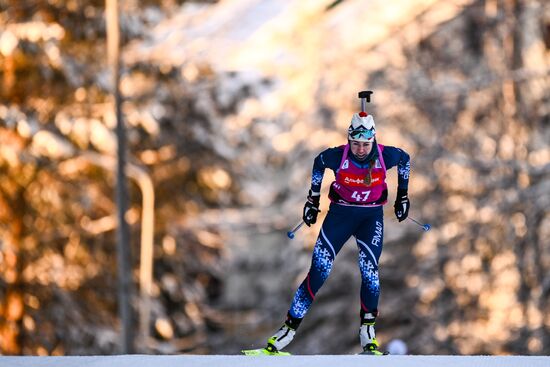 Russia Biathlon Cup Women Sprint