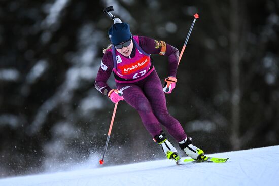 Russia Biathlon Cup Women Sprint