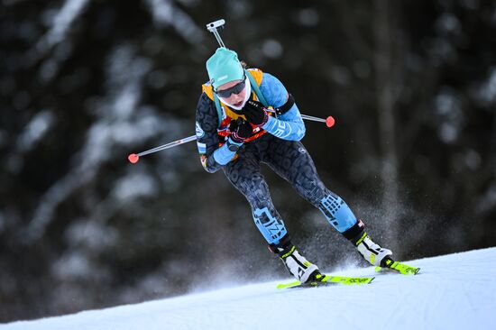 Russia Biathlon Cup Women Sprint