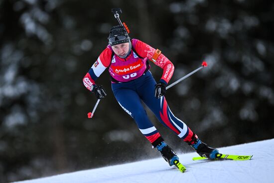 Russia Biathlon Cup Women Sprint