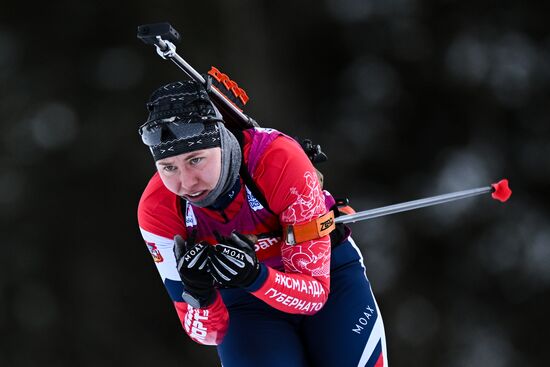 Russia Biathlon Cup Women Sprint