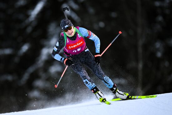 Russia Biathlon Cup Women Sprint