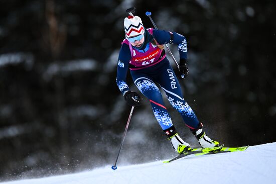 Russia Biathlon Cup Women Sprint