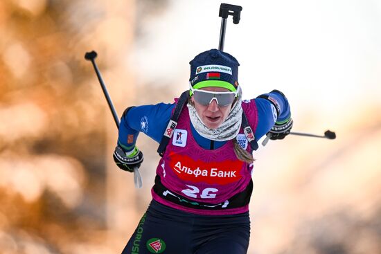 Russia Biathlon Cup Women Sprint