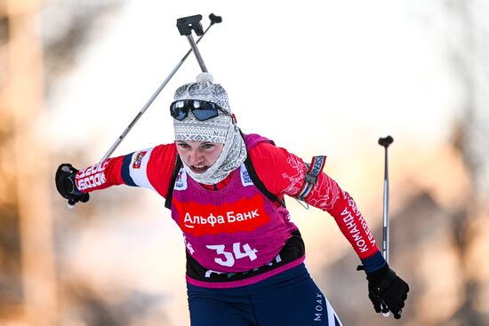 Russia Biathlon Cup Women Sprint