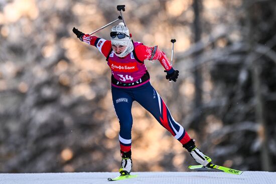 Russia Biathlon Cup Women Sprint