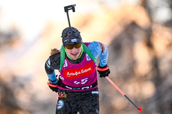 Russia Biathlon Cup Women Sprint