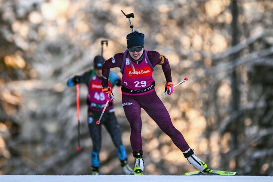 Russia Biathlon Cup Women Sprint