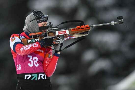 Russia Biathlon Cup Women Sprint