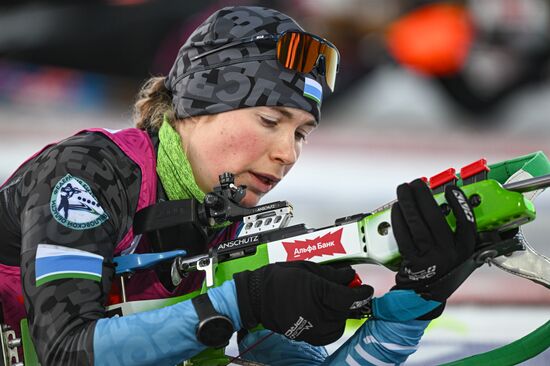 Russia Biathlon Cup Women Sprint