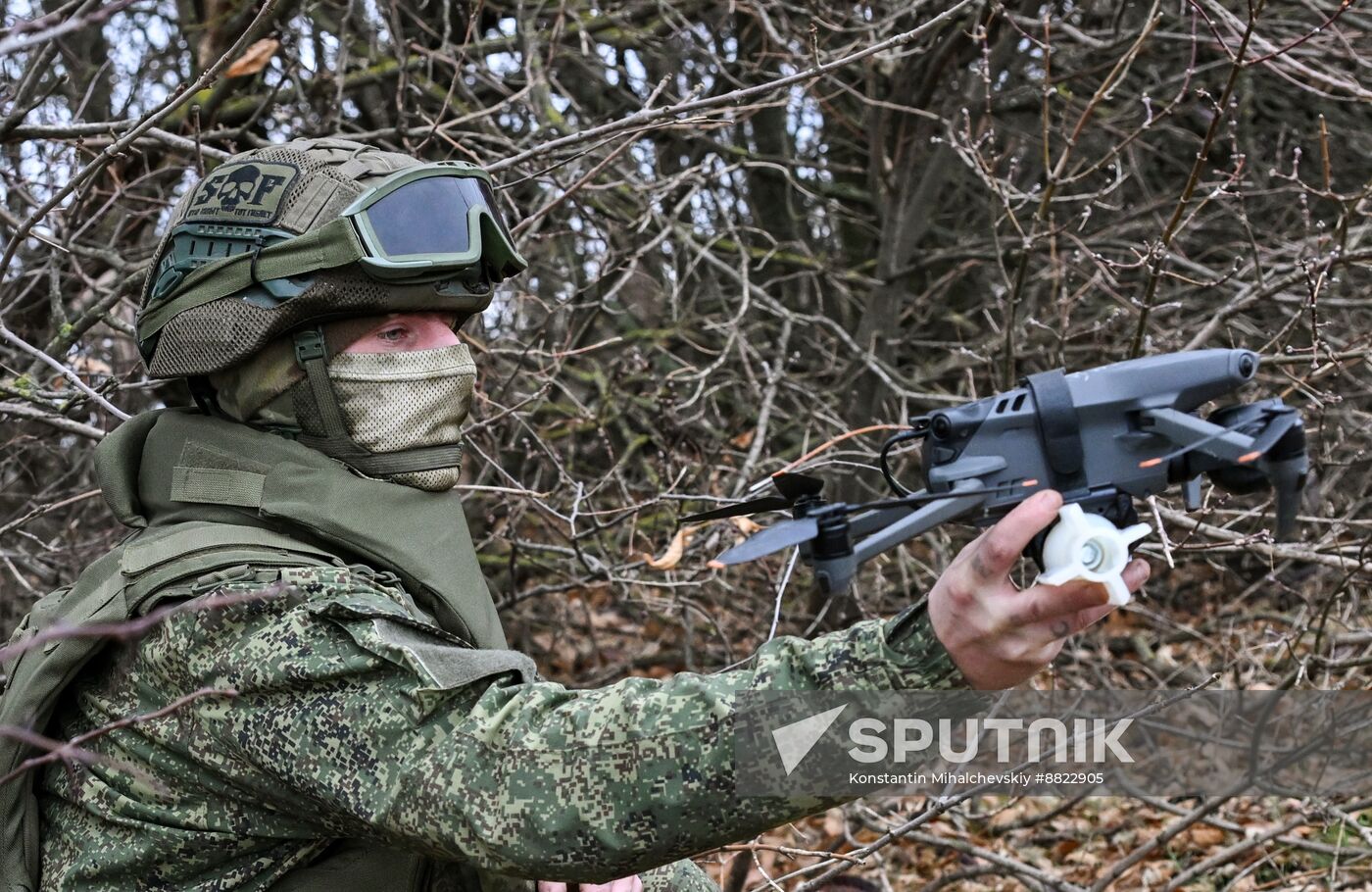 Russia Ukraine Military Operation UAVs