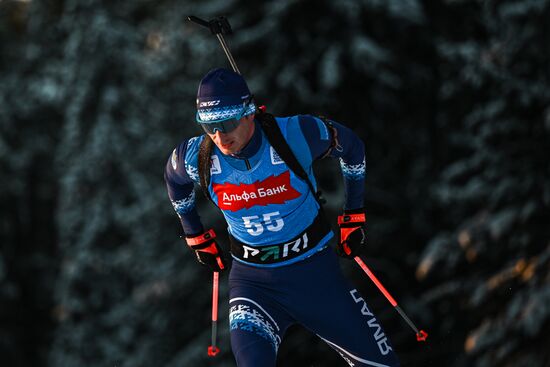 Russia Biathlon Cup Men Sprint