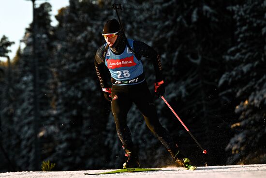 Russia Biathlon Cup Men Sprint