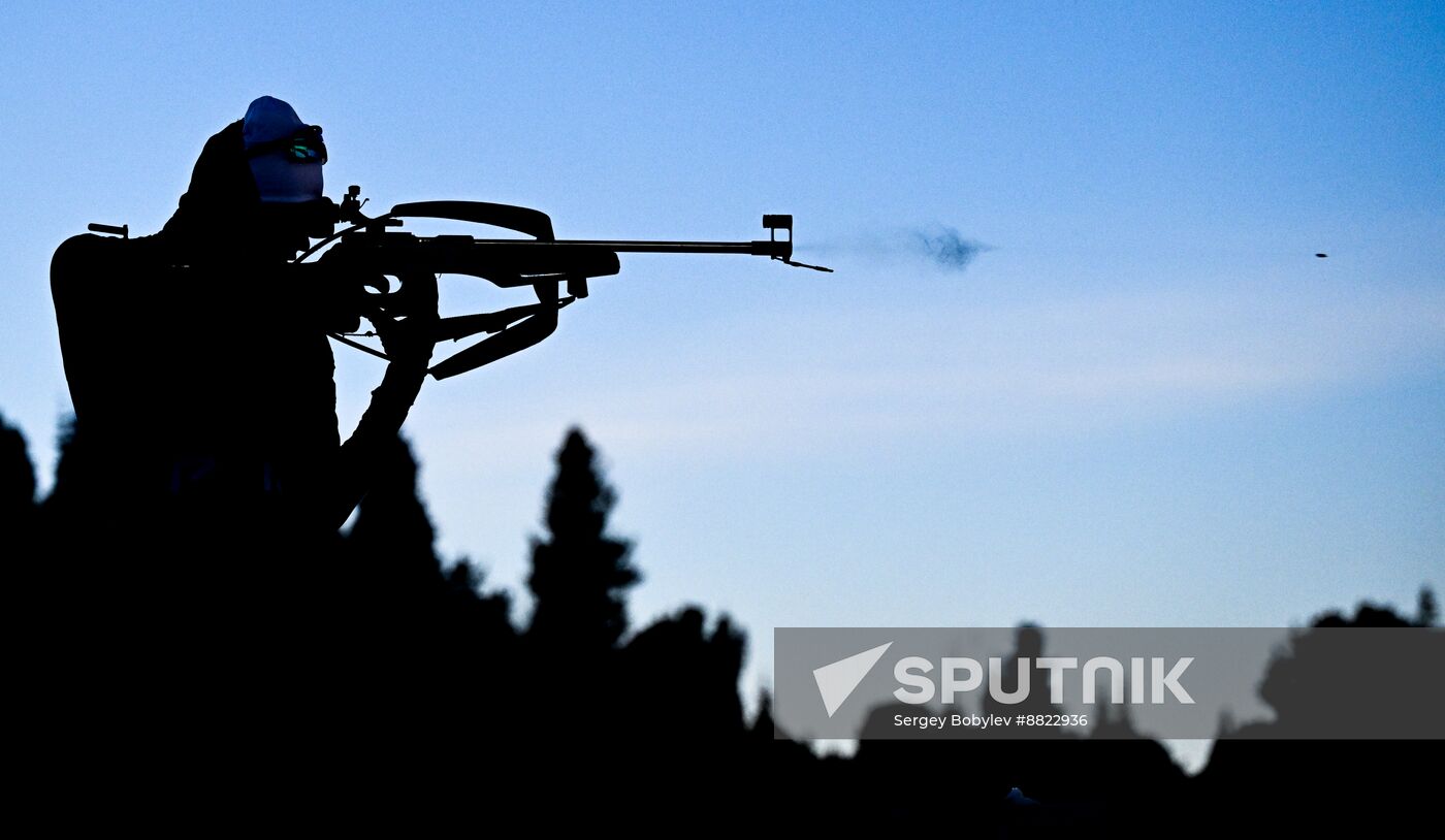 Russia Biathlon Cup Men Sprint