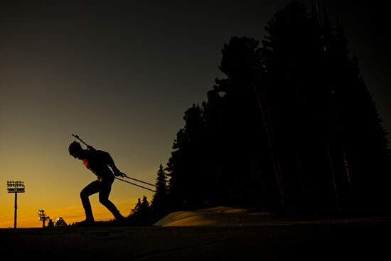 Russia Biathlon Cup Men Sprint