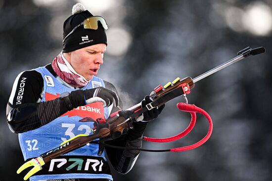 Russia Biathlon Cup Men Sprint