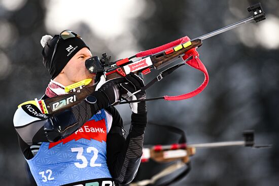 Russia Biathlon Cup Men Sprint