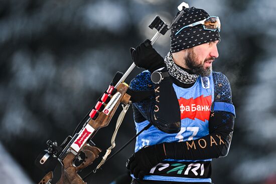 Russia Biathlon Cup Men Sprint