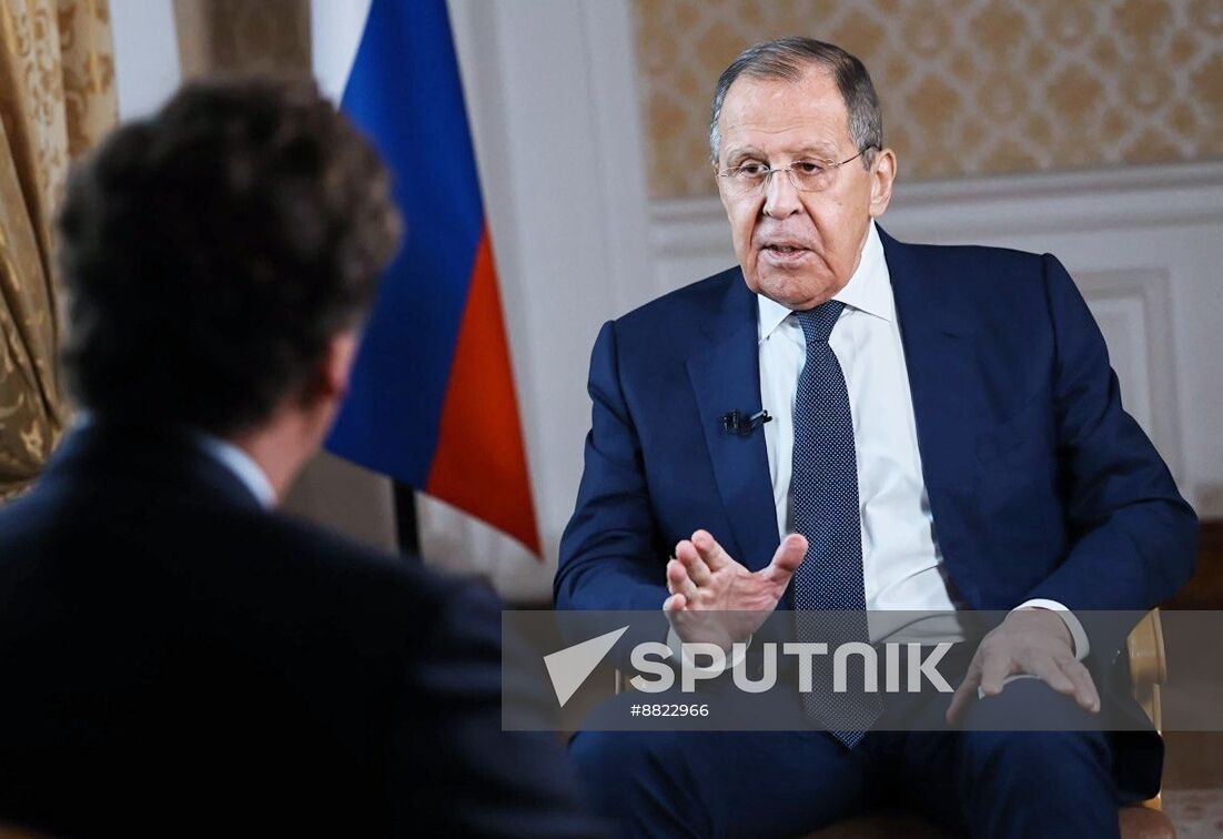 Russia Lavrov Carlson Interview