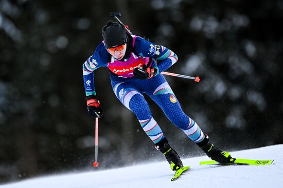 Russia Biathlon Cup Women Sprint