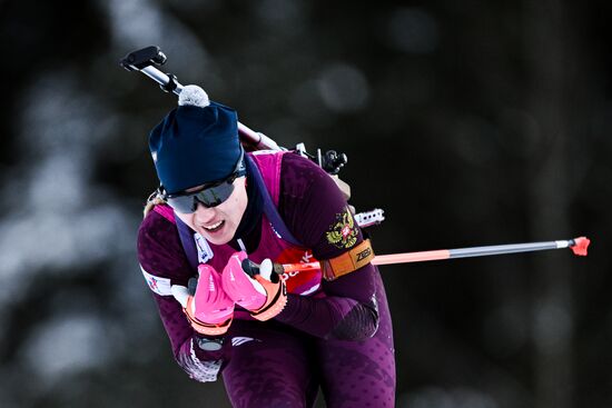 Russia Biathlon Cup Women Sprint