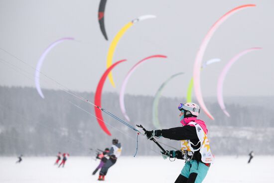 Russia Snowkiting