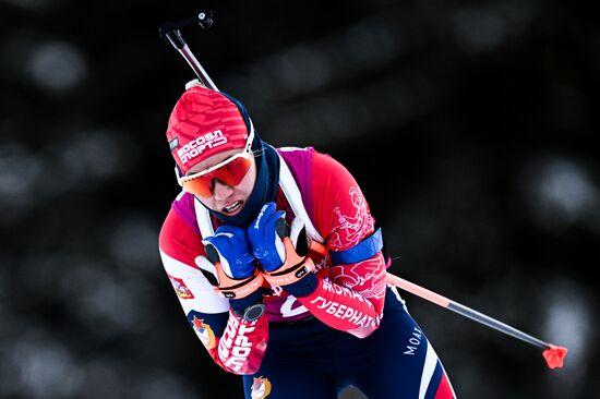 Russia Biathlon Cup Women Sprint