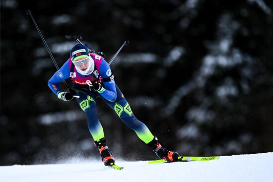 Russia Biathlon Cup Women Sprint