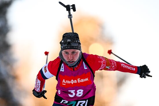 Russia Biathlon Cup Women Sprint