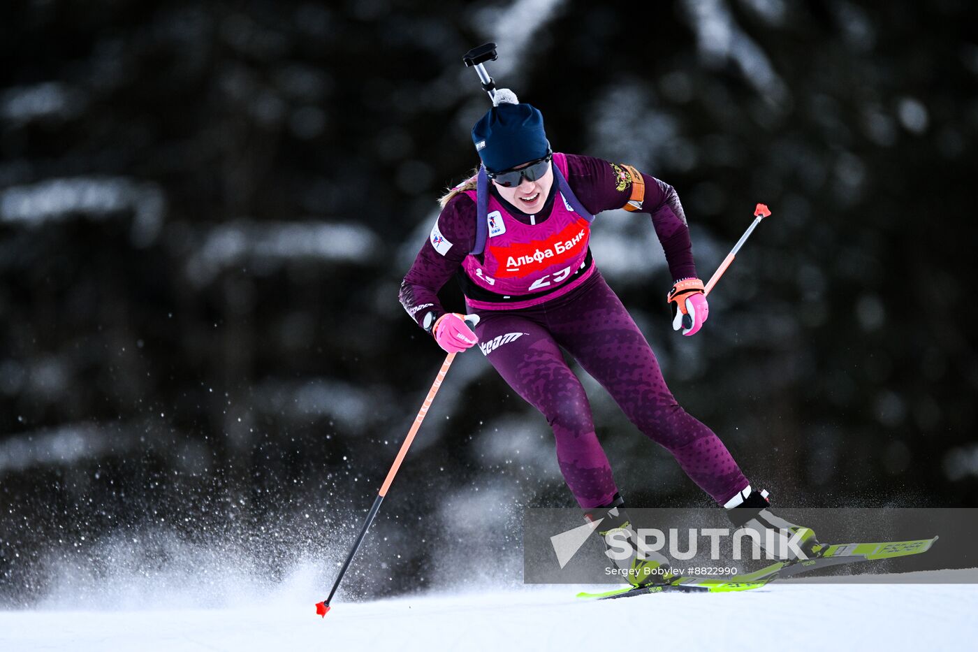 Russia Biathlon Cup Women Sprint