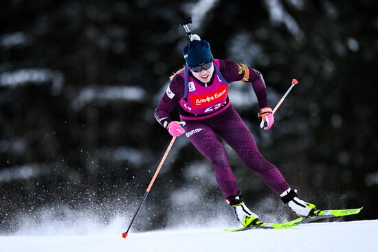 Russia Biathlon Cup Women Sprint