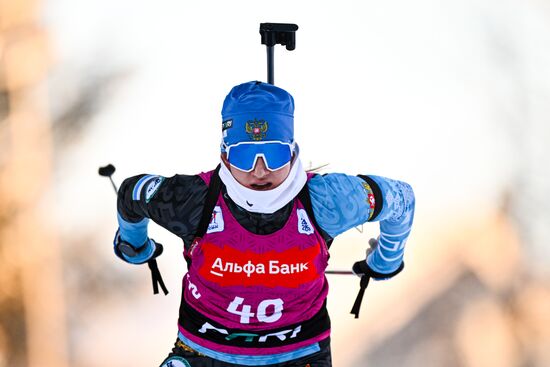 Russia Biathlon Cup Women Sprint