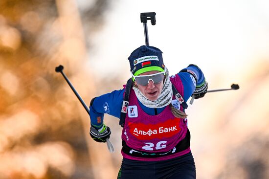 Russia Biathlon Cup Women Sprint